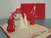 On Your Wedding Day – Irish Made Pop Up Cards image