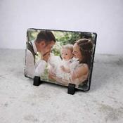 Personalised Rectangular Photo Slate With Gloss Finish – 15cm x 20cm