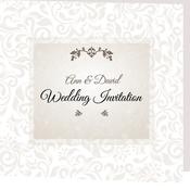 Elegant Ann Folded Wedding Invite image