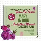 Love Hearts Evening Invitation image