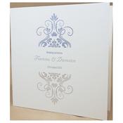 Elegant Candlelight Invitation with Silver Foil image