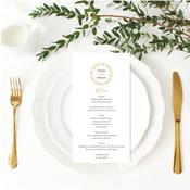 Wedding Menu Cards