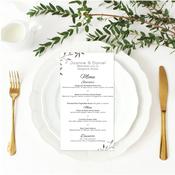 Wedding Menu Cards