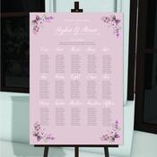 Wedding Table Plan - Blossom Chic