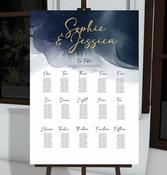 Wedding Table Plan - Luminescence