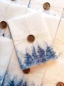 Gatefold Vellum Wedding Invitations | The Ashley image