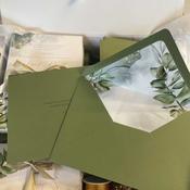 Wedding Envelope Liners | Botanical