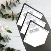 Wedding Envelope Liners | Fleur de Lis