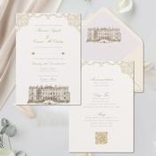 Wedding Venue Watercolour - Ivory