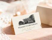 Wedding Day Favour Cards  | Venue Sketch