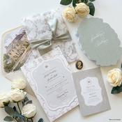 Gatefold Wedding Invitations | Chateau Elegance