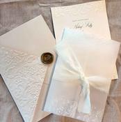 Wedding Invitations | Floral embossing image