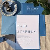 Wedding Invitations | Jasperware Blue image