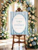 Wedding Welcome Sign - Jasperware Inspired