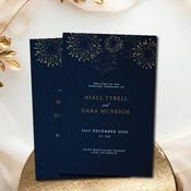 Wedding Ceremony Booklets | Midnight Fireworks