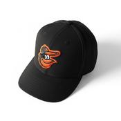 Baltimore Orioles black baseball hat with orange logo #MLB #Orioles sku 6810 image