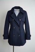 Esprit WoMens Navy Middle Length Coat Shell Blend Outwear Size XL  SKU 7063 image