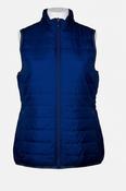Women’s Core365 Blue lightweight nylon gilet with zip up front and pockets #outdoor in size medium  L 27 W 19 SKU 7024