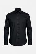 Men’s Black Zara slim fit button up shirt #slimfit in size L collar to hem 31 pit to pit 20 sku 7048