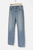 Levis 501 Denim Jeans 90’s Mens 36x34 (Fits 34x33) Grunge Stained Thrashed USA