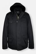 Alliance Fashion Unisex Full Zip Hooded Winter Jacket Grey Size L