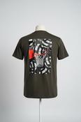 Under Armour Shirt Mens medium Gray Green International Hooping SKU 6844