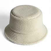 Cream and tan H&amp;M bucket hat #festivalvibes H &amp; M Beige Suade Faux Shearling Trapper Hat Men’s  Women’s One Size SKU 6775