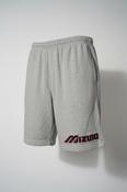 Mizuno Shorts Men's  L Charcoal Gray Performance Gym Shorts Sku 6957 L10 W32