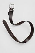 Vintage Calvin Klein plain brown leather belt| L 42| SKU 4476 image