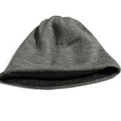 Grey reversible fleece lined beanie hat #winteraccessories sku 6797