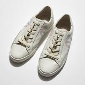 Soludos Ibiza Platform Casual Sneakers Women's Size 6 UK M, White Leather Shoes image