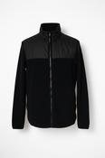 Sundek Black zip-up fleece jacket with red accents #fleecelove L29 W20 sku 6890 in xs image