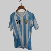 Men's Argentina 2010-11 Home Shirt Size M image