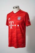 Bayern Munich 2022/23 home shirt - red and white sportswear #football #soccer
Size medium 
SKU 7150
 L28 w 20 image