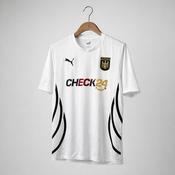 Vintage Men’s Puma White Germany Check 2024 Football Jersey – Size L – SKU 7428 image