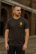 Vintage Men's U.S Polo ASSN black 80's short sleeve tees in L| L29 W21|SKU 4788 image