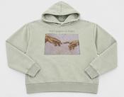 Green Creation of Adam Art Hoodie  L 25 W 20 SKU 5315 image