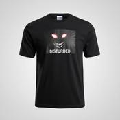 Disturbia Vintage Rock T Shirt Men’s Size 3XXL Black Evil Grin Back Side SKU 6758 image