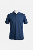 Boyfriend Oversized Blue Dunnes regular fit polo shirt #poloshirt in XXl. Collar to hem 31 pit to pit 25 sku 7059 image