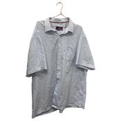 Regular fit mens short sleeve white manchester tallas extra shirt size XXXL