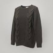 Zara brown chunky knitted cardigan size M