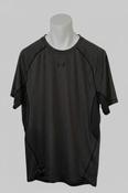 Under Armour Men's HeatGear Armour Compression Short Sleeve Shirt in graphite gray. SKU7448 image
