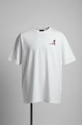 Vintage men's Only &amp; Sons oversized t-shirt with mountain trail back print in white in M|L29W20|SKU5522