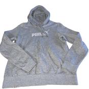 Vintage women grey Puma graphics hoodie in M|L25 W17|SKU 5549 image