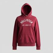 Vintage men red Hollister california graphics hoodie in M| L25 W19|SKU 5587 image