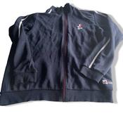 Vintage men Jack &amp; jones core black full zip high neck sweatshirt in L|L28 W21|SKU 5616 image