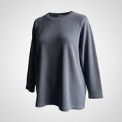 Vintage women Debenham grey polyester cotton sweatshirt size 16| L27 W23| SKU 5618 image