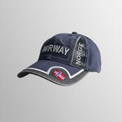 Vintage men Norway navy blue baseball cap | SKU 5622 image