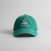 Vintage Aheadweb Grange castle golf clib crest green baseball cap| SKU 5661 image