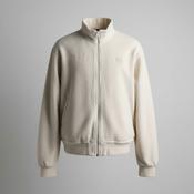 Vintage women cream babor Brasil fleece full zip bomber jacket in L|L28 W22|SKU 5725 image